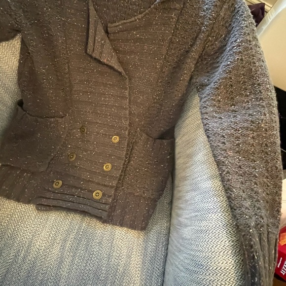Hurley Gray/Blue Speckled Cozy Sweater - Picture 3 of 13